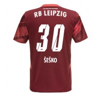 Dres RB Leipzig Benjamin Sesko #30 Gostujuci 2024-25 Kratak Rukav